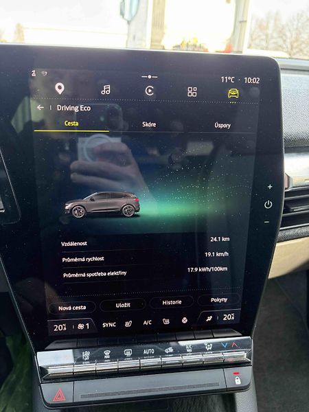 Renault Mégane (2023) E-Tech Ev60 220k Techno Optim - fotka 19 z 28