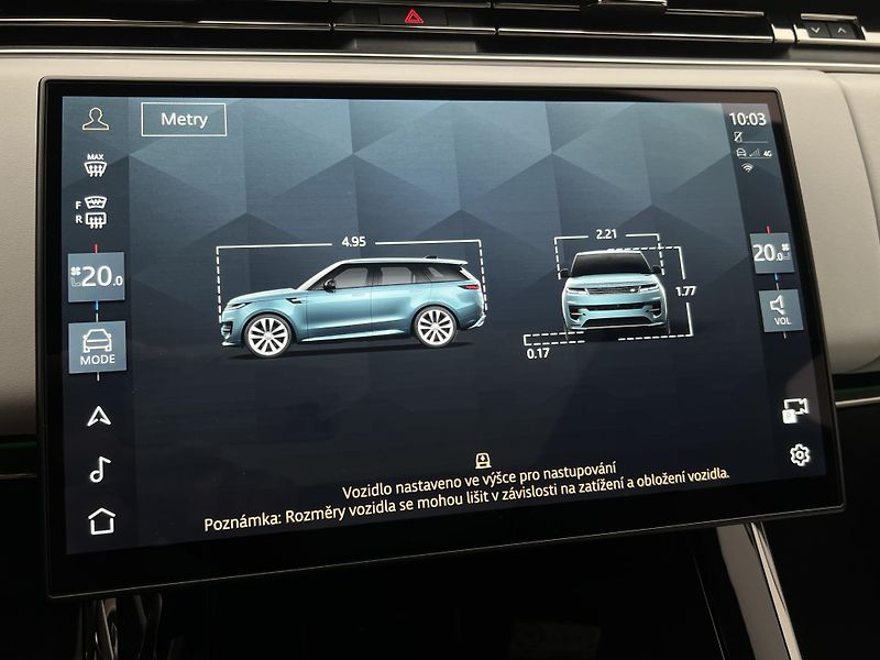 Land Rover Range Rover Sport D300 AWD DYNAMIC HSE AUT CZ - fotka 41 z 63