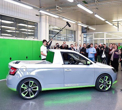 Koncept Pickup Škoda FUNstar.