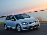 Volkswagen Golf TDI BlueMotion.