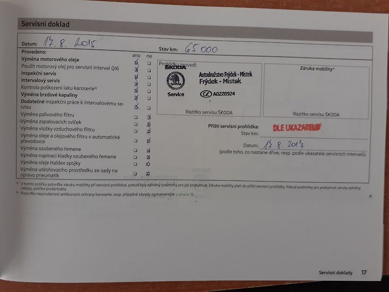Škoda Octavia (2013) KOMBI 1.6 TDi 4x4 ČR - fotka 27 z 34