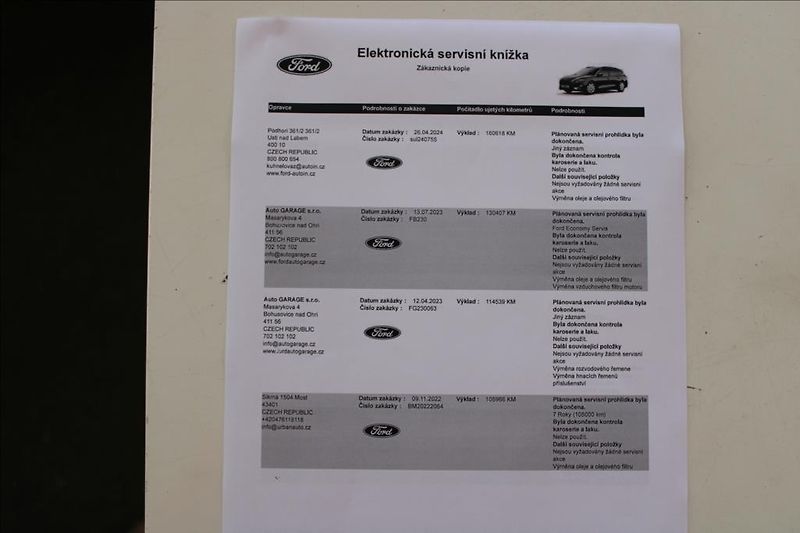 Ford Focus 1,5 TDCi  SERVISKA, ČR - fotka 27 z 29