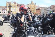 Setkání nadšenců a majitelů motocyklů Indian z Evropy, ale i ze zámoří v Českých Budějovicích.