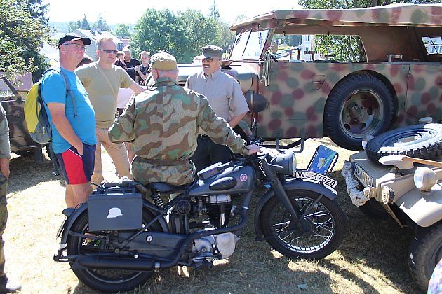 Německý motocykl Victoria., zdroj: Deník/Edvard Beneš