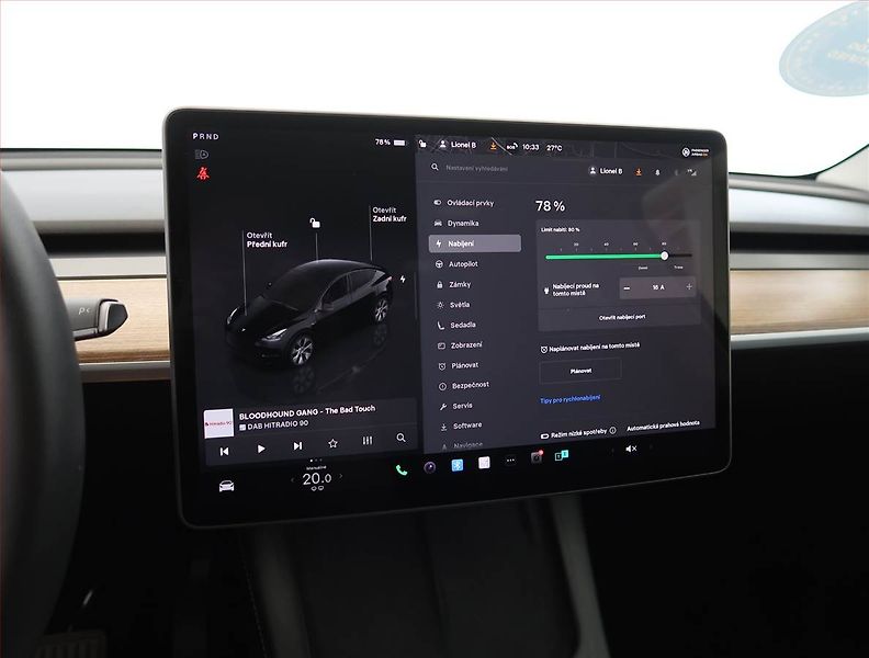 Tesla Model Y (2023) Long Range AWD 79kWh, SoH 95% - fotka 21 z 33