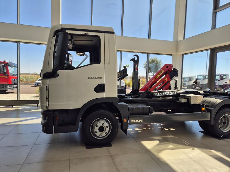 MAN TGL 12.190 + NOSIČ KONTEJNERU 8T  - fotka 9 z 22