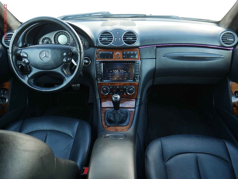 Mercedes-Benz CLK (2005) 2.7CDi, AC, kůže - fotka 8 z 18