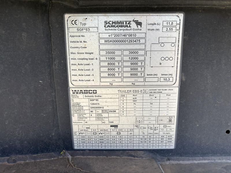 Schmitz CARGOBULL GOTHA SKI 24 SL 10,5 - fotka 9 z 16