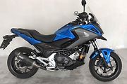 Ojetá motorka Honda NC 750 X.
