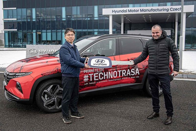Automobilka Hyundai v Nošovicích, leden 2022.