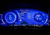 Přístrojový štít v plug-in hybridu