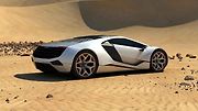 Neoficiální grafická ilustrace konceptu Audi Type C8.