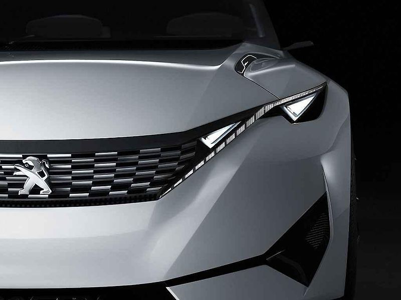 Koncept Peugeot Fractal.
