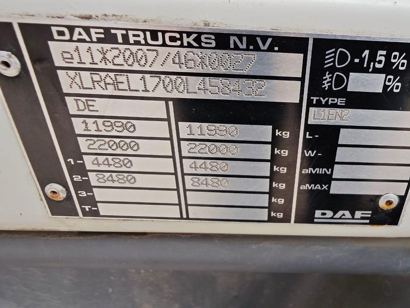 DAF LF 220, 12t,18 palet, čelo, klima - fotka 17 z 20