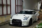 Nissan GT-R v úpravě Liberty Walk v ČR.