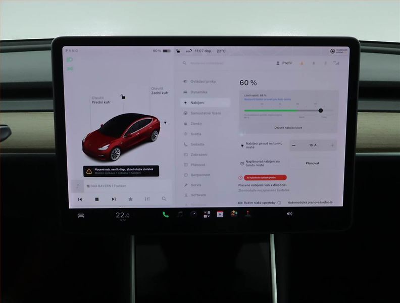 Tesla Model 3 (2020) Std Range Plus 52kWh, SoH 85% - fotka 11 z 23