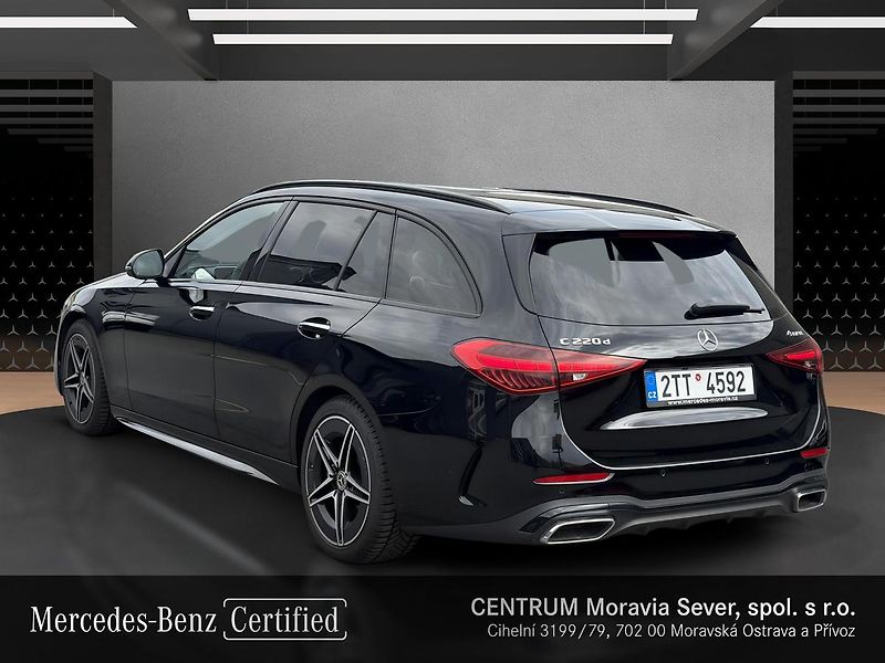 Mercedes-Benz Třídy C C 220d kombi, 4MATIC, CZ - fotka 3 z 16