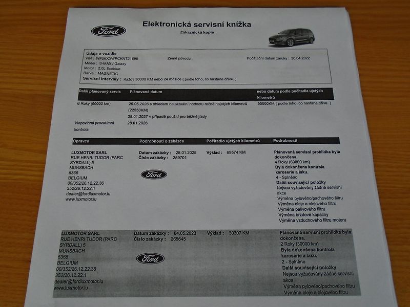Ford Galaxy 2,0EcoBlue 140kW AWD Vignale  - fotka 45 z 50