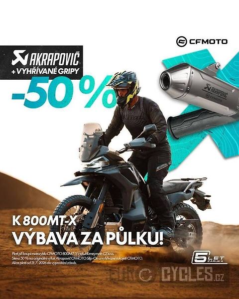 CFMOTO 800 MT (2026) X Akce - fotka 10 z 20