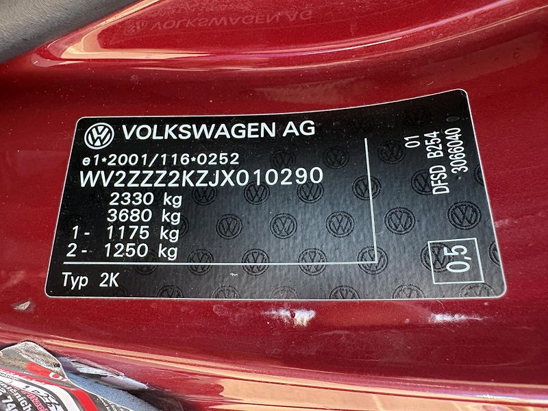 Volkswagen Caddy 2.0 TDI COMFORTLINE 75 kW M5F - fotka 27 z 27