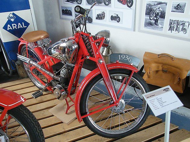Jawa 100 Robot z roku 1936., zdroj: Wikimedia Commons, Addvisor, CC BY-SA 4.0