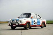 Škoda 130 RS, soutěžní provedení.