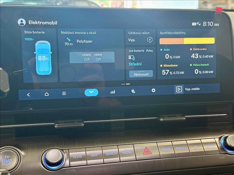 Hyundai Kona 0,0 EV CZECH EDITION, SOH 100% - fotka 11 z 20