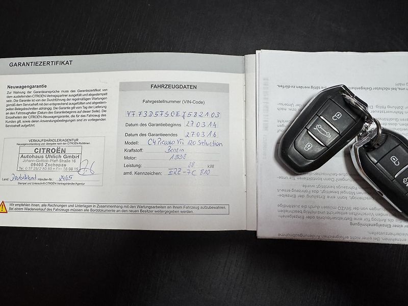 Citroën C4 Picasso (2014) 1.6VTi.88KW,SERVISKA,2SADY KOL - fotka 38 z 42