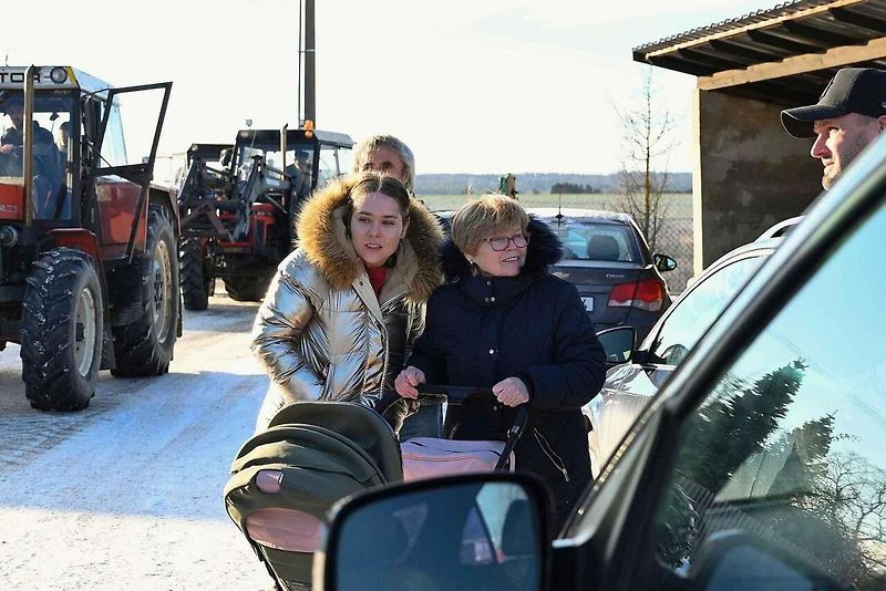 Přehlídka traktorů v Chmelišti. Foto: Richard Karban