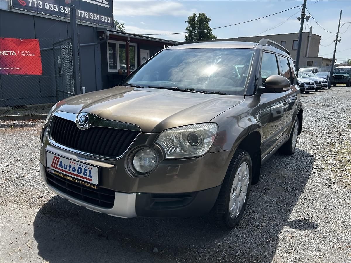 Škoda Yeti 1,2 TSi 77kW LPG  Tažné,Webast