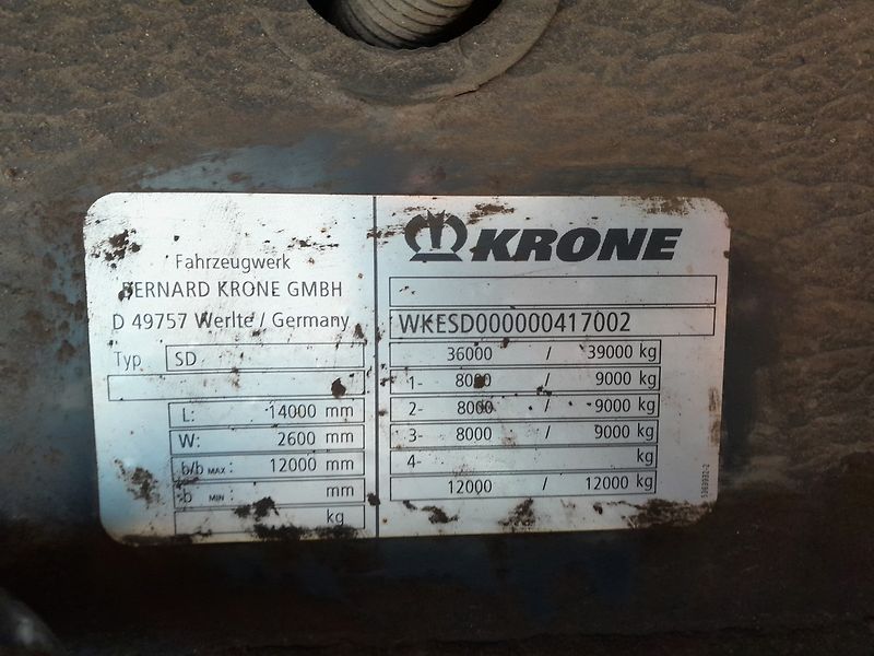 Krone SD EL4-S Carrier Maxima 1300 - fotka 37 z 47