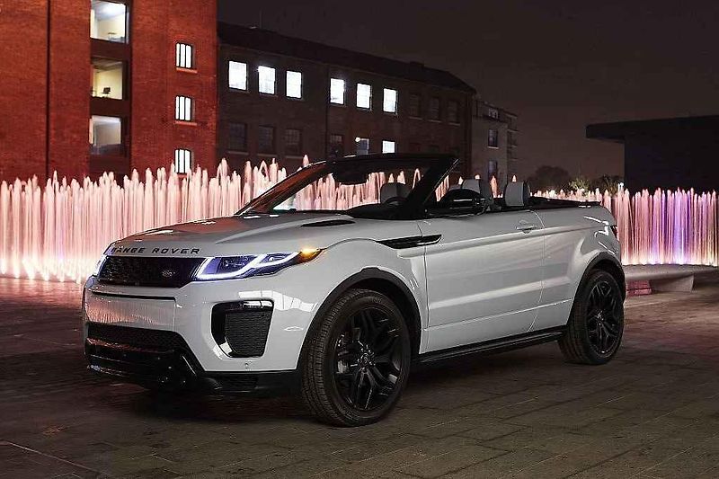 Range Rover Evoque Convertible.