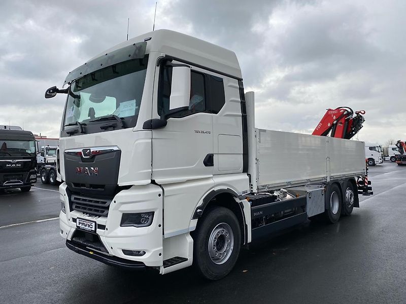 MAN (2025) TGX 26.470 6x2 FASSI 235 NOVÝ - fotografie inzerátu