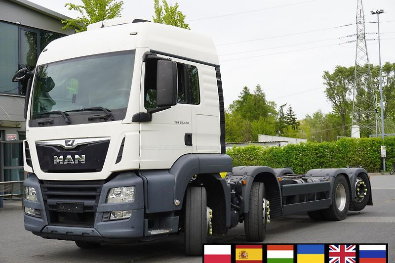 MAN TGS (2019) 35.420 8x2 / Chassis 6.4m/ ADR - fotka 1 z 24