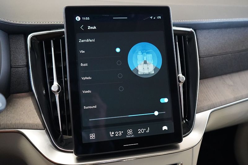 Volvo XC90 T8 PLUS Bright, Vzduch, 360° - fotka 36 z 50