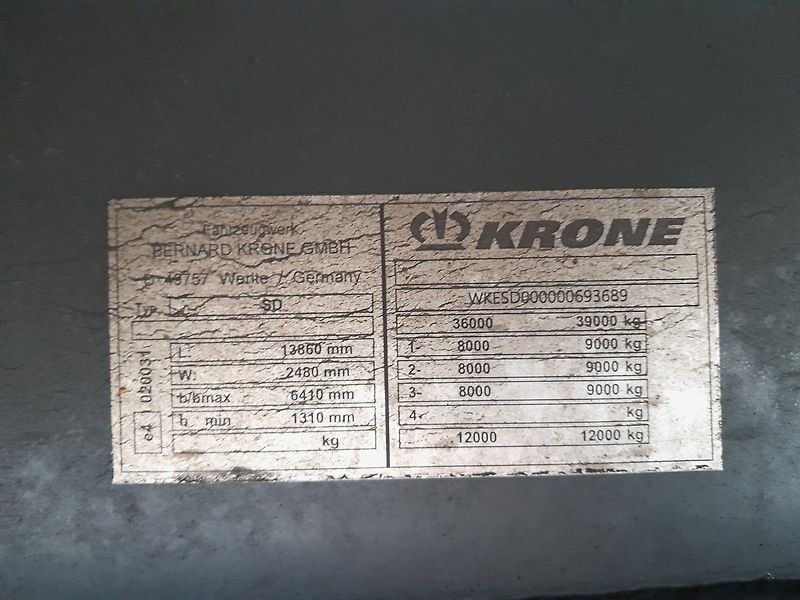 Krone SD 04 Standart - fotka 20 z 27