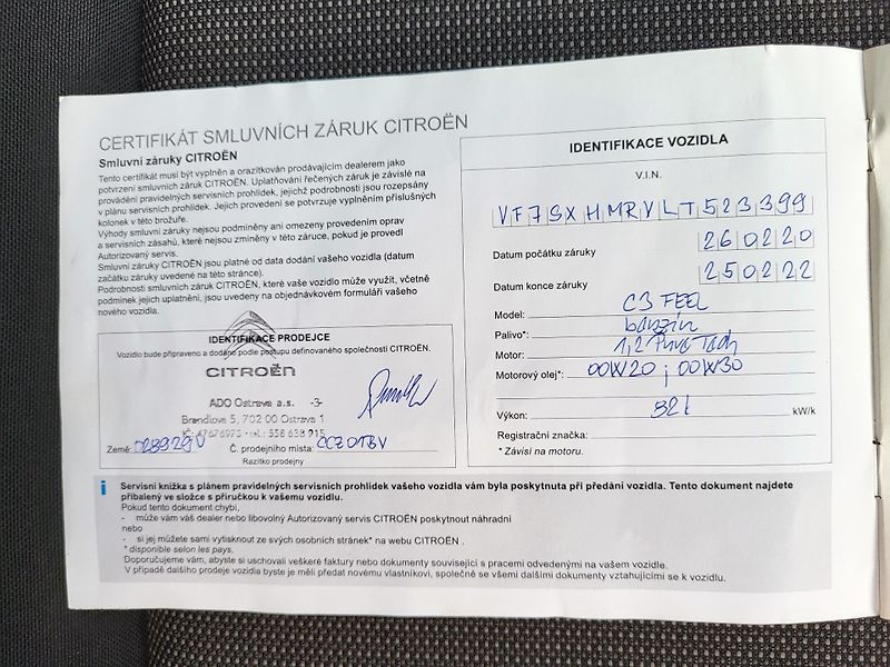 Citroën C3 1.2 PureTech 82k S&S FEEL *ČR - fotka 35 z 40