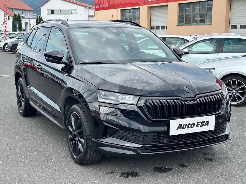 Škoda Karoq (2022) 1.5 TSI, 2.maj,ČR, SportLine - fotografie inzerátu