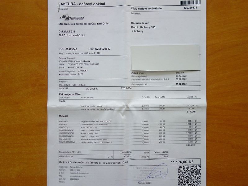 Volkswagen Passat (2013) 1.4TSI 110kW DSG E-FUEL - fotka 43 z 45