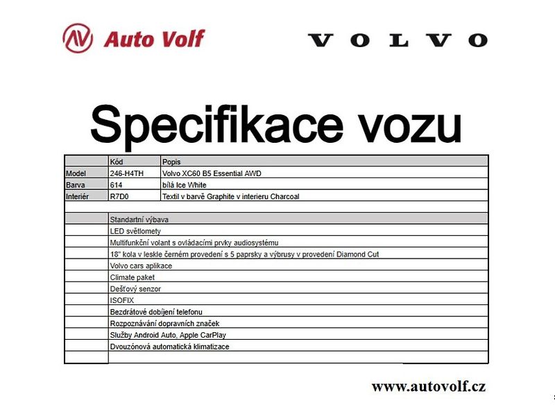 Volvo XC60 ESSENTIAL B5 AWD 184kW 4x4 - fotka 2 z 12