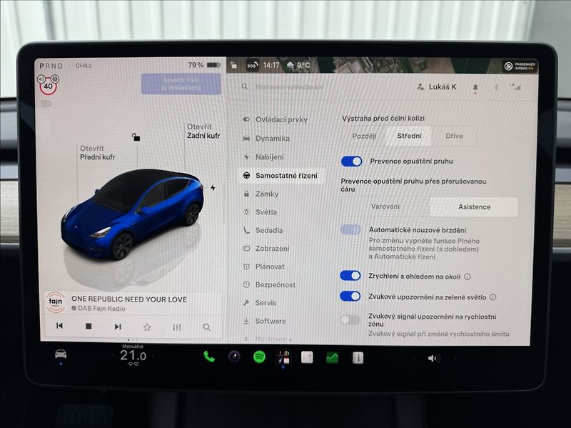 Tesla Model Y 0,0 Long Range 1.maj. původ ČR - fotka 34 z 50