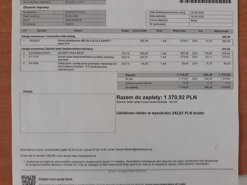 Mercedes-Benz Třídy B (2014) 180 1.5 CDi  AUTOMAT - fotka 37 z 38