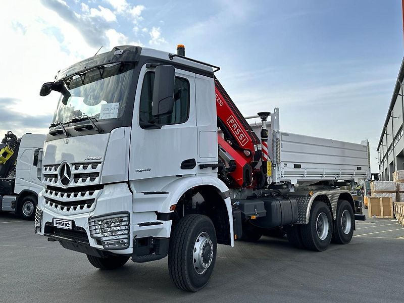 Mercedes-Benz Arocs 3348 6x6 sklápěč FASSI F - fotografie inzerátu