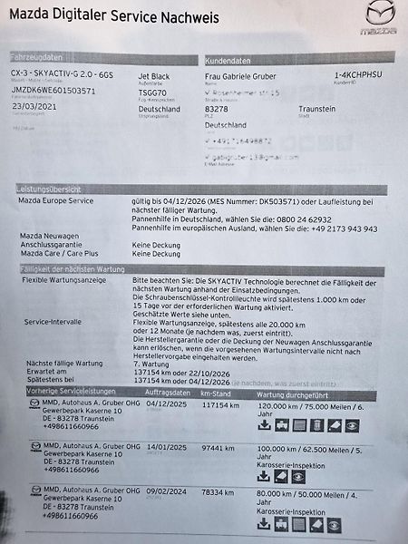 Mazda CX-3 (2021) 2.0 SPORTS LINE,NAVI,HEAD UP - fotka 40 z 41
