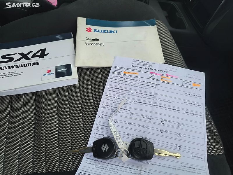 Suzuki SX4 4X4,KRÁSNÝ,95KM,1MAJ74L,VÝBAVA - fotka 15 z 22