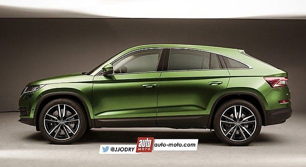Škoda Kodiaq jako SUV-kupé.