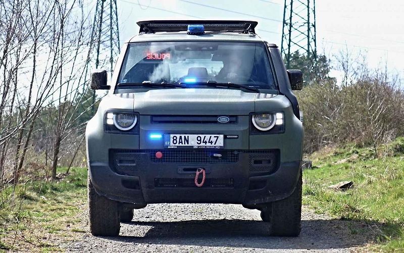 Záběry z testování