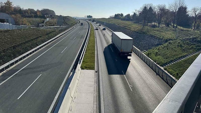 Nové křížení MÚK Křelov na dokončovaném západním obchvatu Olomouce (D35 Křelov–Slavonín)