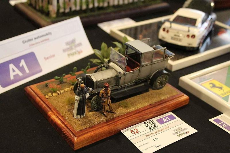 Letošní ročník modelářské výstavy a soutěže v Telnici na Ústecku byl jubilejní - desátý. Jinak soutěž má již čtyřicetiletou tradici. Na snímku je model vozu Tatra 147.