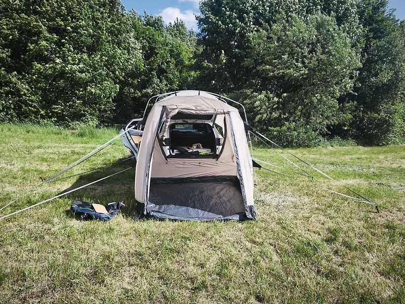 Test Kia Sportage 1,6 T-GDi a předstanu od od 4camping.